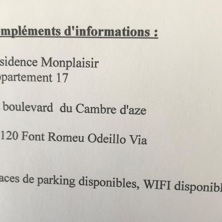 Monplaisir Apartment Font-Romeu-Odeillo-Via Luaran gambar